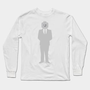 Minifig Business Man Long Sleeve T-Shirt